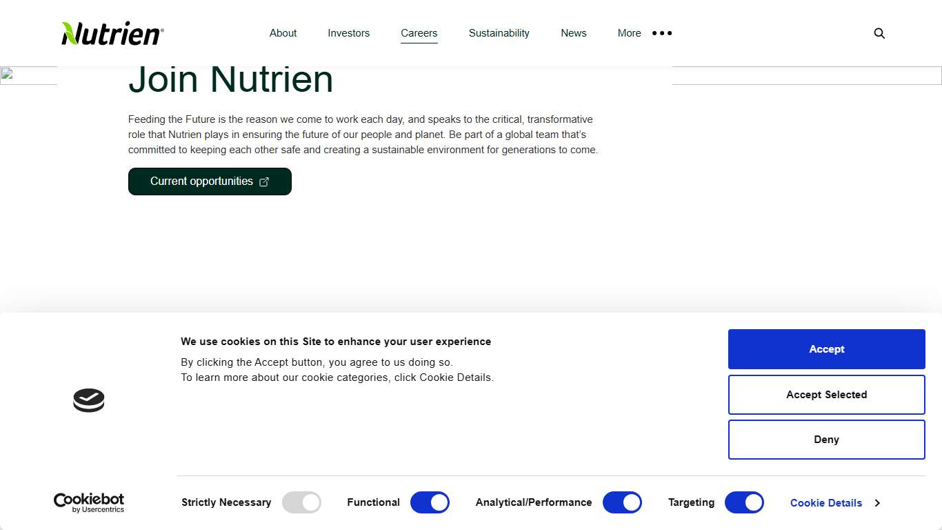 Nutrien Careers Grow with Us Nutrien